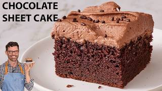 The BEST Chocolate Sheet Cake Recipe