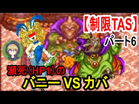 【制限TAS】SFC版ドラゴンクエスト3(ドラクエ3)_バニーが世界を救うそうで_Par6