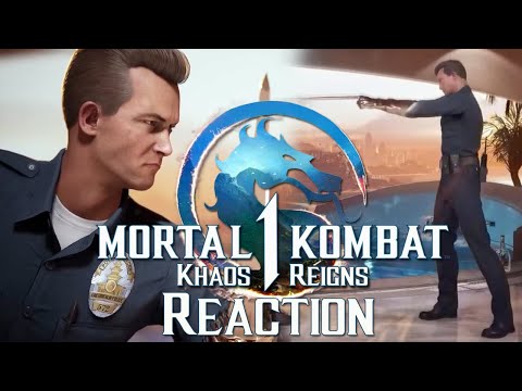 Mike Reacts: MK1 Khaos Reigns - T-1000 Teaser Trailer