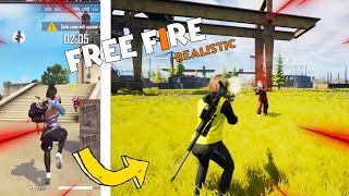 I Made Free Fire Realistic!! @HSN_x19