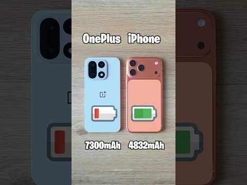 OnePlus 15 vs iPhone 17 Pro Max - BATTERY TEST 🤯