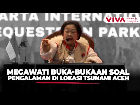 Megawati Sentil Buzzer Saat Cerita Pengalaman di Bencana Aceh