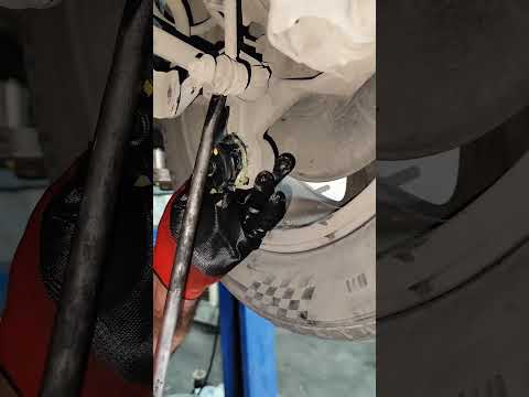 Rear wheel spindle bushing easy method #mechanic #rearwheel #workshop #viralshorts