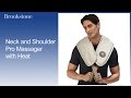 Neck and Shoulder Pro Massager with Heat YouTube