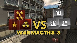 NGERI !! 8 8 WAR CLAN FULL BINTANG   TWENTY`ONE VS D3MIGOD   POINT BLANK INDONESIA