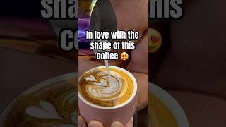 Can confirm it was delicious 😋 #delicious #coffee #love #shape #barista #flatwhite #latteart