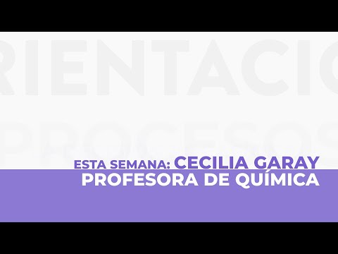 Profesorado en Ciencias Químicas y del Ambiente – Prof. Cecilia Garay