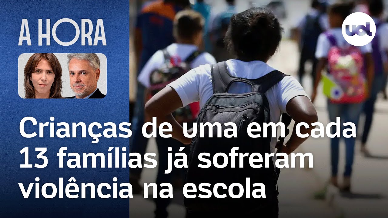 Crianças e adolescentes de uma em cada 13 famílias já sofreram violência na escola mostra pesquisa