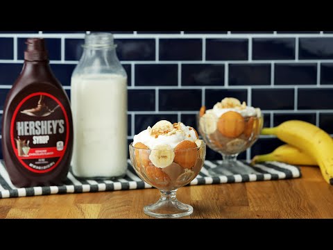 Chocolate Banana Pudding Cups // Presented by Milk Life