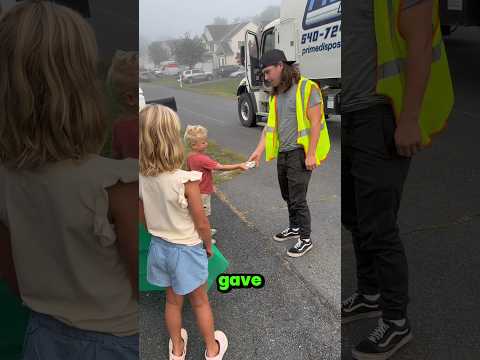 Little Kid Loves Garbagemen! ❤