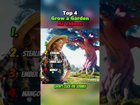 Top 4 Grow a Garden Ai Videos (part.1)