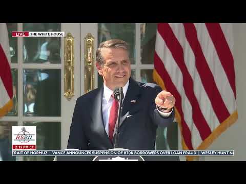 FULL EVENT: AG Blanche Addresses Pressing Issues at Rose Garden Briefing - 09/15/26 Episode cover