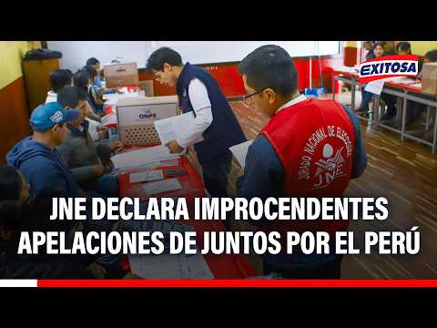 🔴🔵 JNE declaró improcedentes apelaciones de JP para anular mesas en Lima y el extranjero