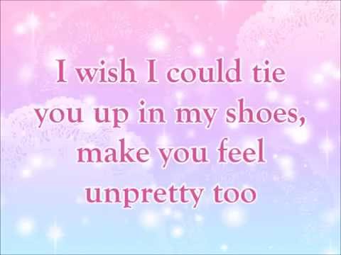 Glee Pretty/Unpretty karaoke in D Major (-1 pitch)