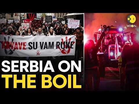 Serbia Protests LIVE: Anti-Government Protests Rock Serbia One Year After Train Station Tragedy