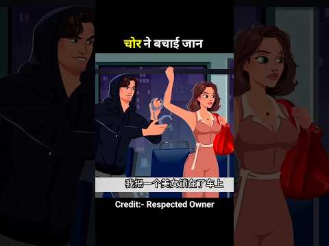 चोर ने बचाई जान ❤😦!#shortanime #shorts #shortsfeed #trending
