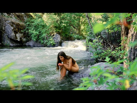 Daily Routines In My Life - Drinking From The River, Waking Up At 4AM, Sewing My Own Clothes