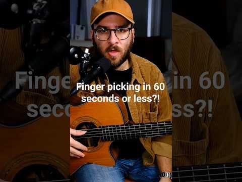 Learn how to finger pick in 60 seconds or less with Tom Anello! #fishman #acousticguitar