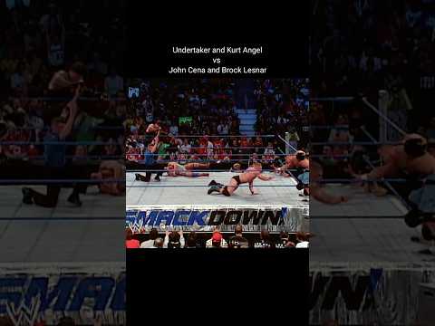 100Milion View Undertaker and Kurt angel vs Brock Lesnar and john Cena#shorts #trending #ytshorts