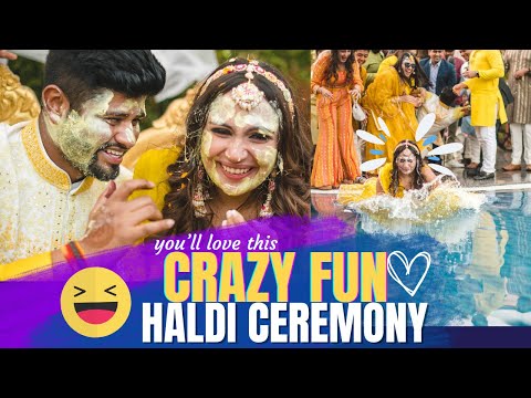 Crazy fun Haldi Ceremony that's just too cute! | Vlog | I Don't Say Cheese #haldiceremony #haldi