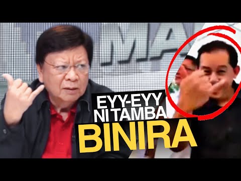 "May pa EYY-EYY pa tapos BlGAY ng AYUDA?!" | Cong.DANTE BlNlRA ang GALAWAN ni TAMBA?! #duterte