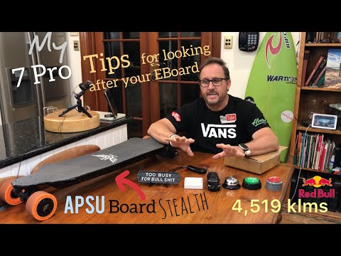 Top 7 - Pro Tips ✅ for looking after your Electric Skateboard - Andrew Penman Reviews - Vlog No. 189
