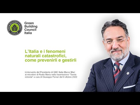 L’Italia e i fenomeni naturali catastrofici, come prevenirli e
gestirli