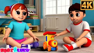 Chuk Chuk Rail Chali, छुक छुक रेल चली, Train Song, Hindi Nursery Rhymes for Toddlers