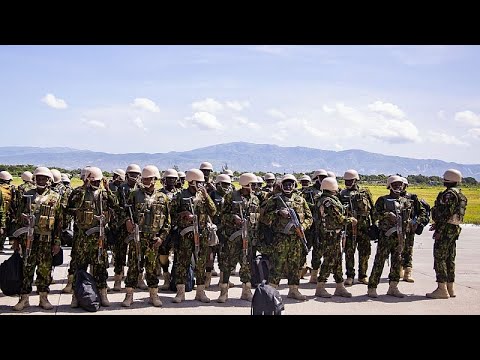 YouTube video thumbnail: UN and Haitian Officials Mark one Year Since Kenyan Police Arrived to Support Security Efforts