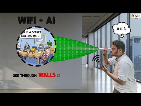 WiFi can See through walls but need AI | Futuristic Technology #chittitamil #wifi #ai #technology