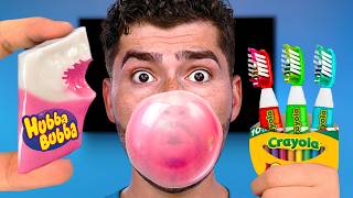 Do School Supplies Causes Cavities!? *ASMR Edible DIY*