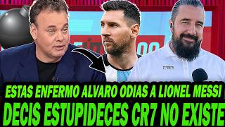PERIODISTA MEXICANO ALVARO MORALES le PEGA a MESSI 🚨 LO DESTROZAN AL AIRE