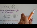 Understanding Decimal and Percentage Conversions