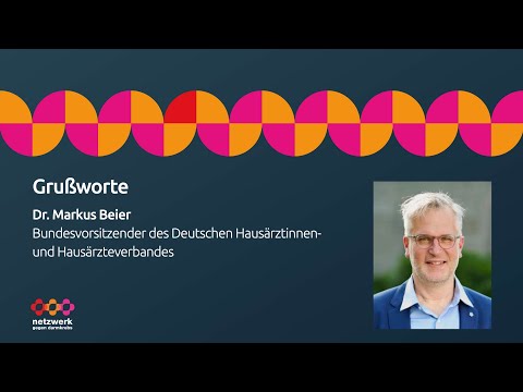 Grußworte von Dr. Markus Beier zum Auftaktsymposium 2024 des Netzwerk gegen Darmkrebs e.V.