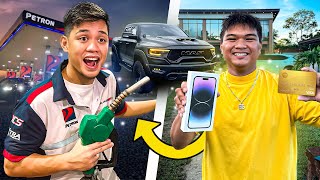 SWAP LIVES sa isang GASOLINE BOY for 24 Hours