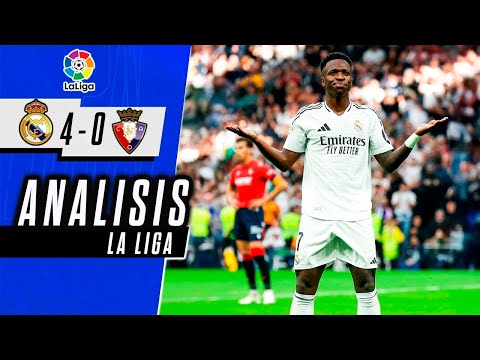 REAL MADRID vs OSASUNA 4-0 | LA LIGA 2024/25 | ANALISIS del PARTIDO