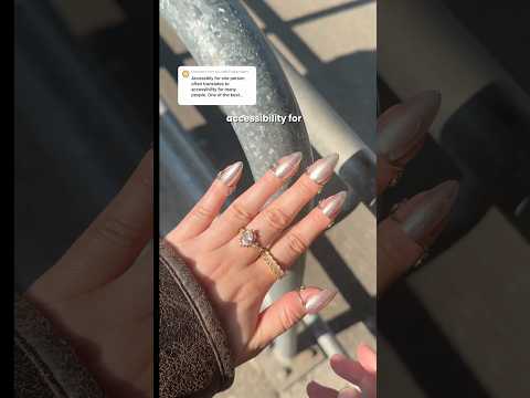 “The curb-cut effect”🥹💖#pressonnails #nails #nailart #naildesign #nailinspo #fypシ