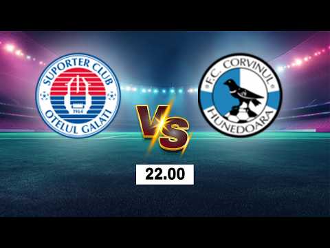 LIVE 🔴 FC Otelul Galati vs Corvinul Hunedoara | Romanian Super Liga 2026 | Live Score