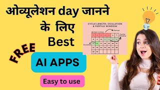 गर्भधारण नहीं हो रहा? Online ovulation tracker जानें कब आप फर्टाइल हैं!  Best Ovulation Tracker Apps