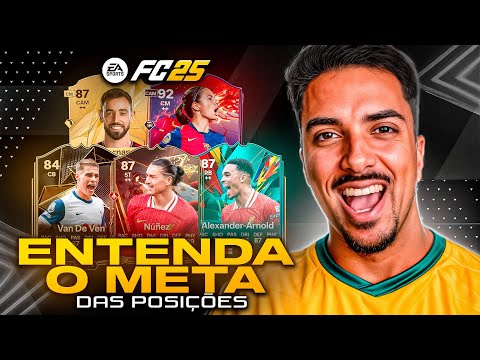 FC 25 - SAIBA O QUE É IMPORTANTE EM CADA POSIÇÃO 🔥 ENTENDA O META DAS POSIÇÕES!!!