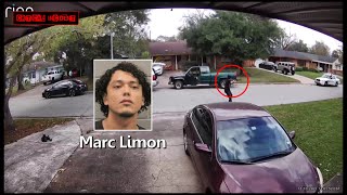 Houston PD: Marc Limon survives shoot-out with officers caught on Ring camera #OIS 12/10/21