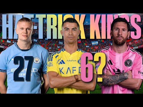Top 10 Hat-Trick Kings: Who Scored the Most Hat Tricks in Football This Century?