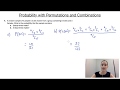 Probability and Counting Principles