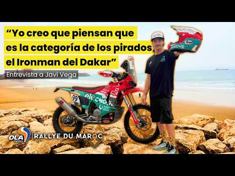 🏍️🤯JAVI <strong>VEGA</strong> lleva al Rally de Marruecos la AVENTURA MÁS EXTREMA: así sobrevive en el desierto