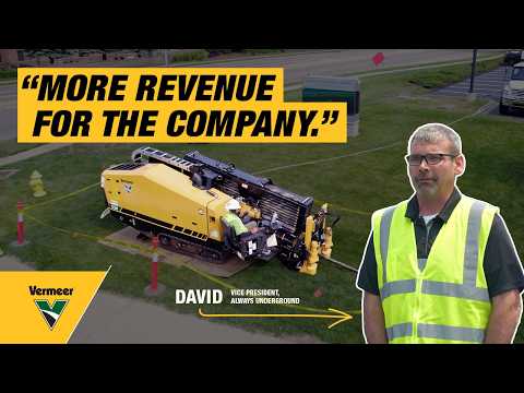 What's drilling now with Always Underground | Vermeer D24 horizontal directional drill