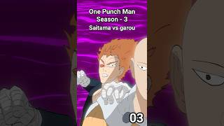 One Punch Man Season 3 - GarouvsSaitama|  #shorts #anime #fanart #onepunchman #fananimation #fanart