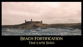 Beach Fortification | FlowScape Time-Lapse - Terrain made in World Creator & Blender