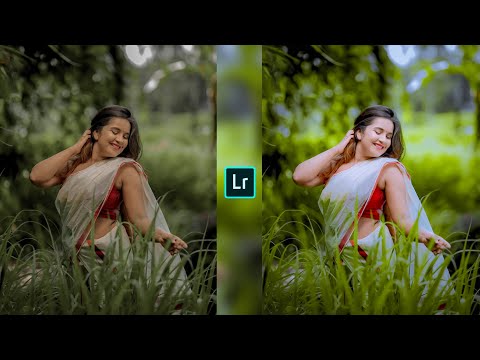 Lime green and grey tone Lightroom photo editing//Lightroom preset download free//
