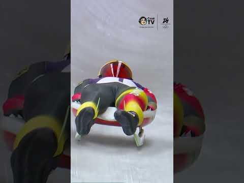 SIMPLESMENTE INACREDITÁVEL! 😳 MAX LANGENHAN É OURO PARA A ALEMANHA NO LUGE! 🥇