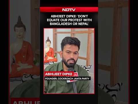 Abhijeet Dipke: 'Don't Equate Our Protest With Bangladesh or Nepal'
